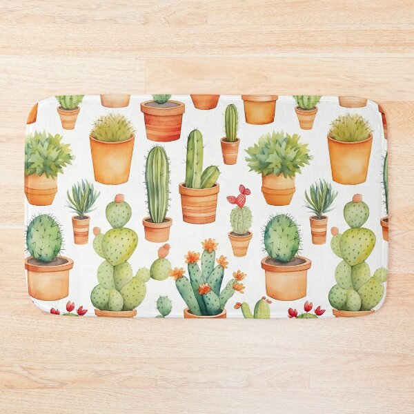 Item preview, Cute cactuses Pattern designed and sold by amortka.