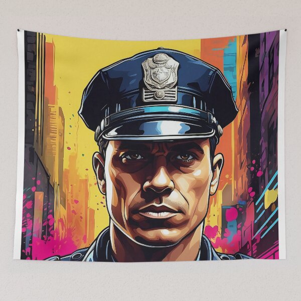 Item preview, Guardian of the Metropolis designed and sold by ArtComixHaven.