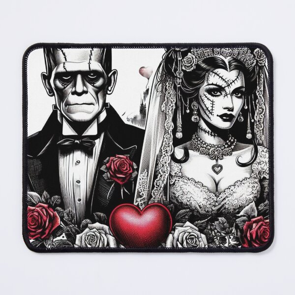 Item preview, frankenstein and bride designed and sold by Greydate.