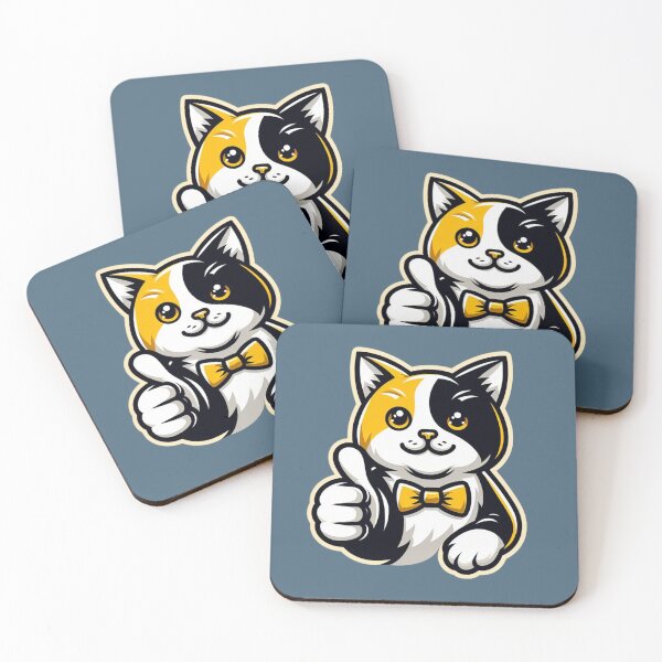 Item preview, Adorable Cat Giving A Thumbs-up,Okay Clipart designed and sold by SnuggleSafari.