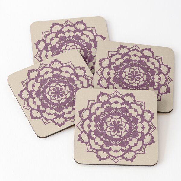Item preview, Deva Mandala - Dove + Beet designed and sold by Irene Estelle.