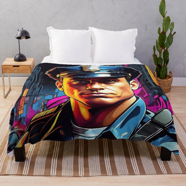 Item preview, The Watchful Peacekeeper: Night Shift Vigil designed and sold by ArtComixHaven.