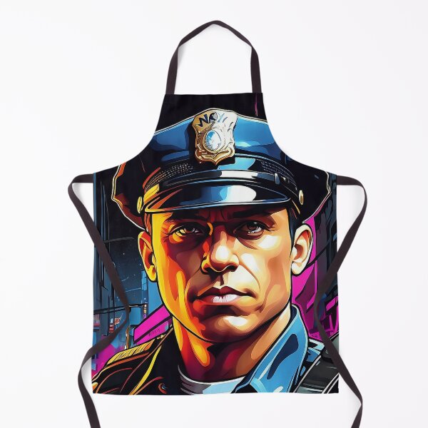 Item preview, The Watchful Peacekeeper: Night Shift Vigil designed and sold by ArtComixHaven.