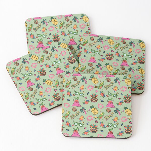 Item preview, Hawaiian Luau Party Favor Background Seamless Pattern designed and sold by ottrain.