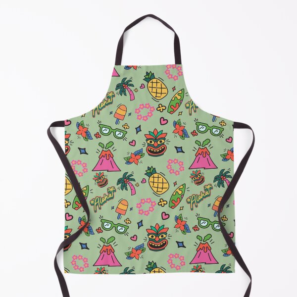 Item preview, Hawaiian Luau Party Favor Background Seamless Pattern designed and sold by ottrain.