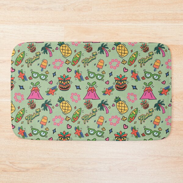 Item preview, Hawaiian Luau Party Favor Background Seamless Pattern designed and sold by ottrain.