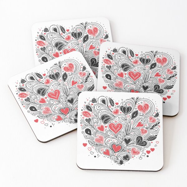 Item preview, Valentine's Day Pattern designed and sold by ArtFactoryAI.