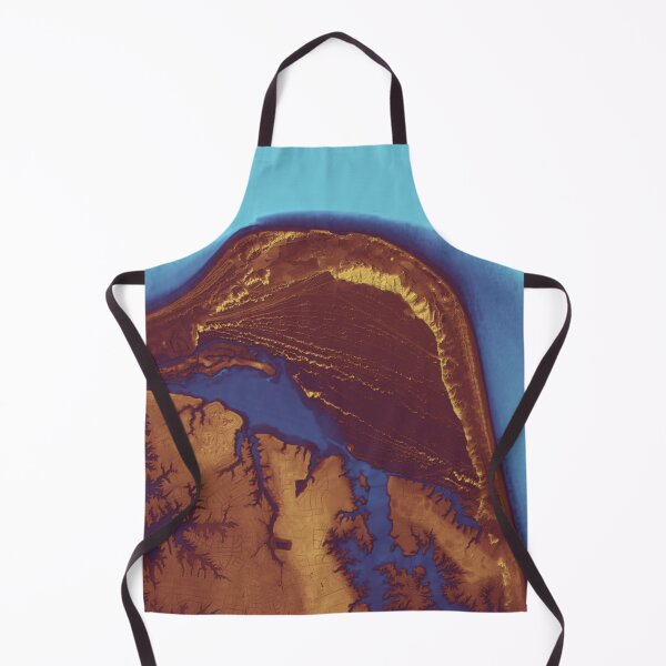 Item preview, Cape Henry, Virginia Beach map in comics colors designed and sold by DreamingBeetle.