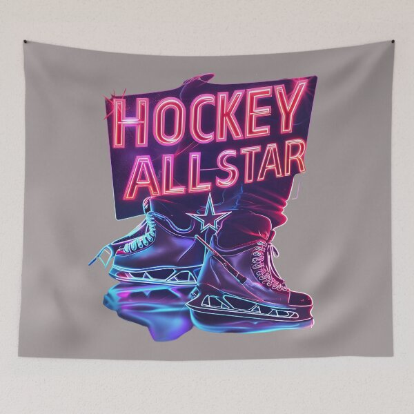 Artikelvorschau, Hockey All Star entworfen und verkauft von Pixel-Lair.
