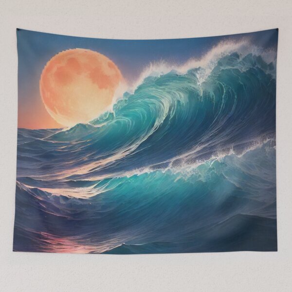 Item preview, Great blood moon rising 5 designed and sold by treatsntrinkets.