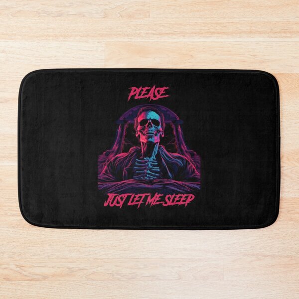 Item preview, Please just let me sleep - synthwave cyberpunk designed and sold by GlitchGrotesque.