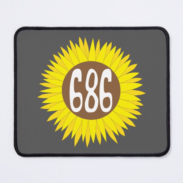 Item preview, Hand Drawn Virginia Sunflower 686 Area Code designed and sold by itsrturn.