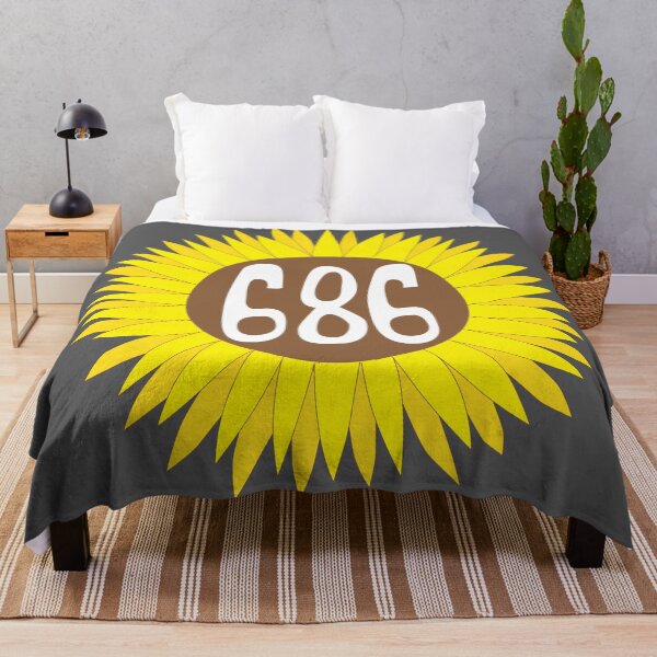 Item preview, Hand Drawn Virginia Sunflower 686 Area Code designed and sold by itsrturn.