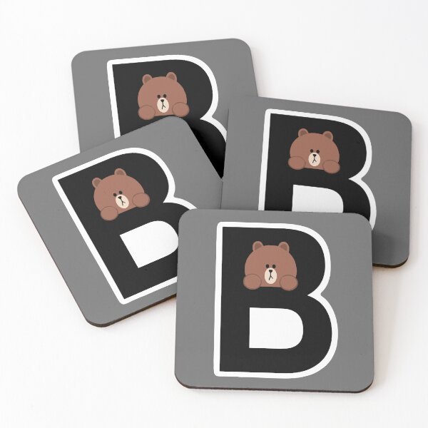 Item preview, Brown Bear in his letter B :) designed and sold by Pandety.