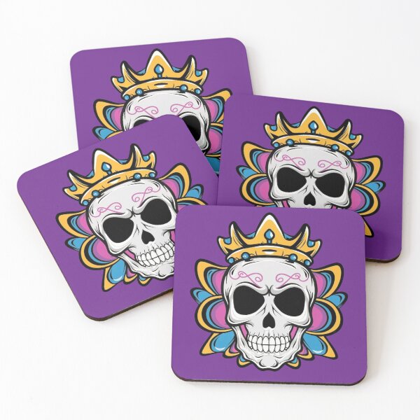Item preview, Skull in a crown designed and sold by ArtCraftLab.