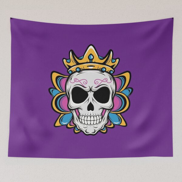 Item preview, Skull in a crown designed and sold by ArtCraftLab.