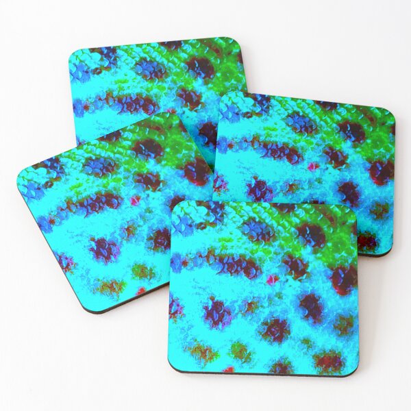 Item preview, Ocean Teal Brown Trout Skin designed and sold by CJRPics.