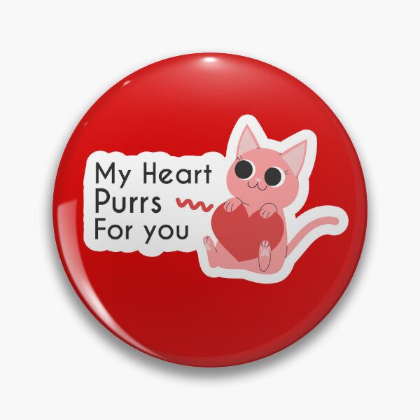 Item preview, Purring of Love: My Heart Purrs For You and Valentine's Day Product Collection designed and sold by FiveQuarter.