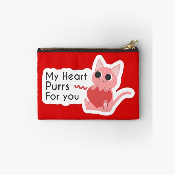 Item preview, Purring of Love: My Heart Purrs For You and Valentine's Day Product Collection designed and sold by FiveQuarter.