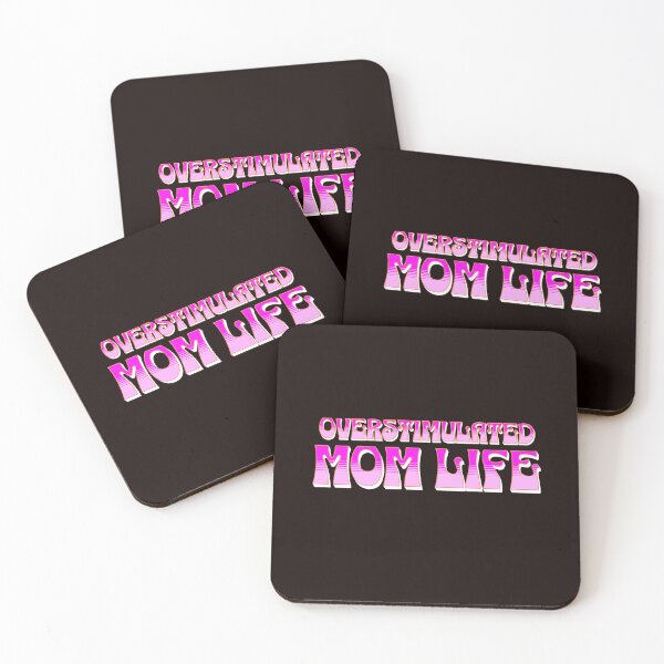 Item preview, Overstimulated Mom Life  designed and sold by retrorascal.