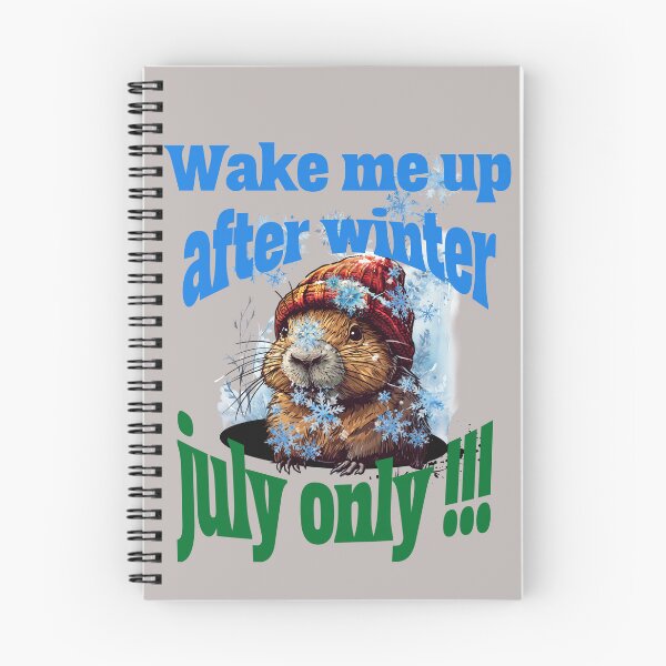 Item preview, Wake me up after winter, July only!!! designed and sold by jean giosi.