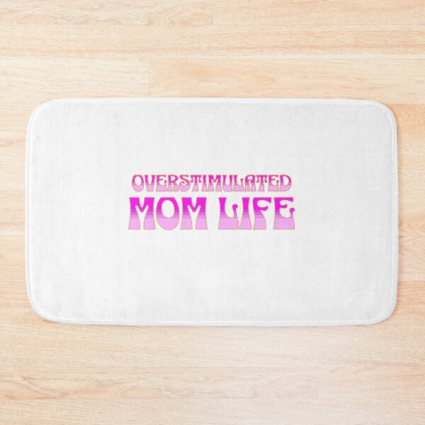 Item preview, Overstimulated Mom Life  designed and sold by retrorascal.