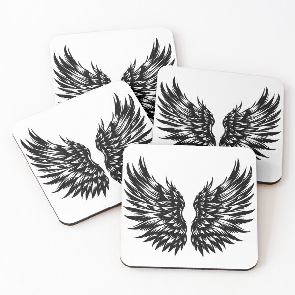 Item preview, Crow Wings - Archer Swain - Enigma - Tattoo Art designed and sold by AmberRoseWrites.