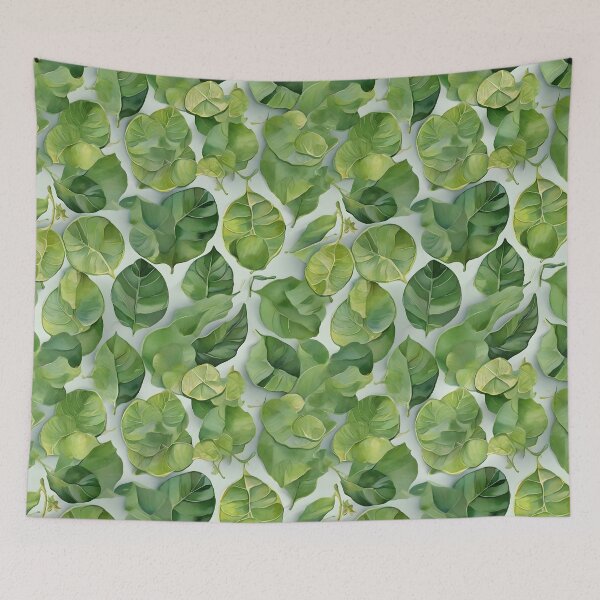 Item preview, Kaffir Lime Leaf Repeat designed and sold by HOMETOWN86.
