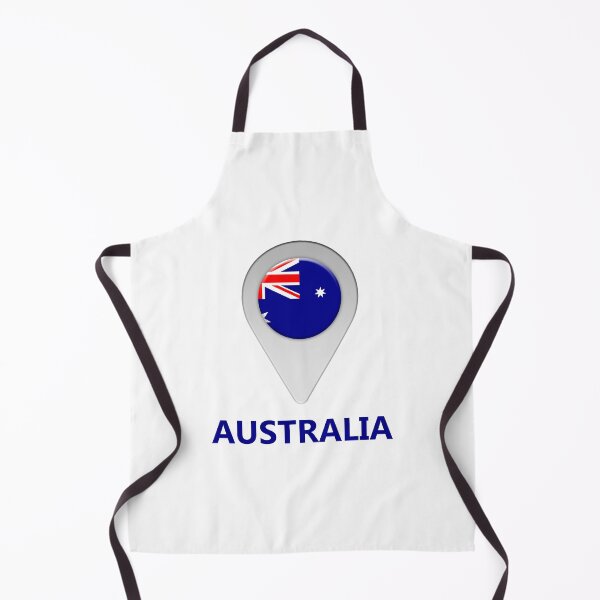Item preview, Australia flag location icon designed and sold by Nick249.