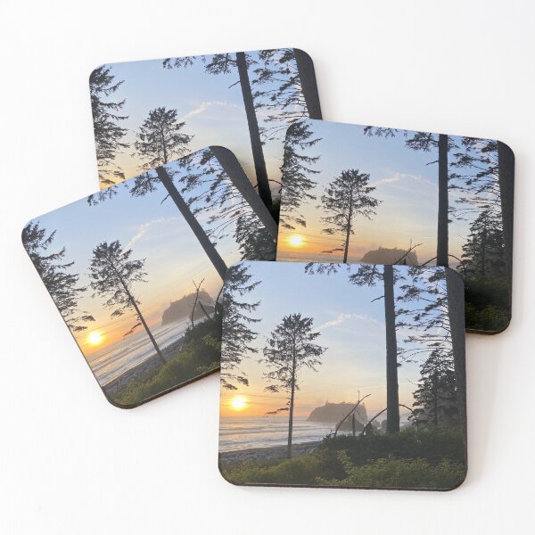 Item preview, Olympic National Park Rainforest Ocean View designed and sold by pineywoodsshop.