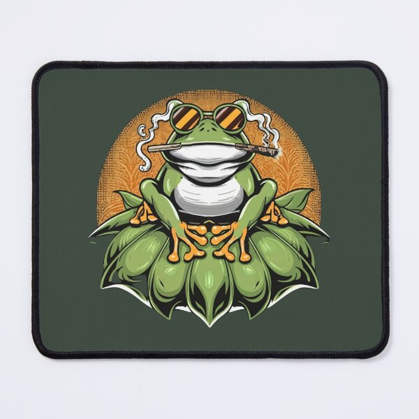Item preview, Relaxed Frog on a Leaf designed and sold by NiRia Spot.