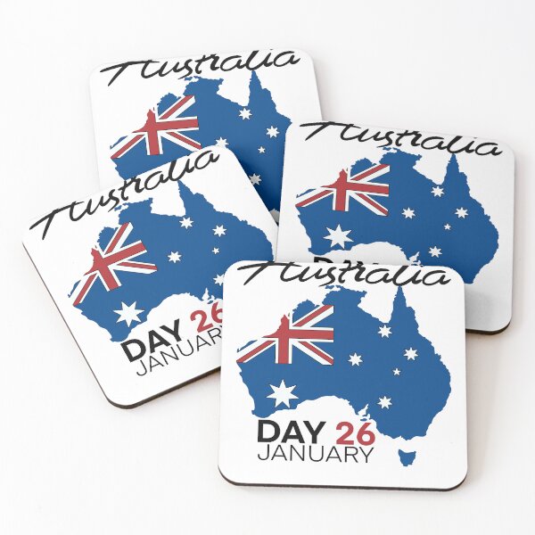 Item preview, Australia Day Flag designed and sold by Krawer99.