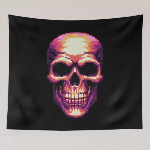 Item preview, Pixel Art Skull, Retro Design, 8-Bit designed and sold by Burn-Ego.