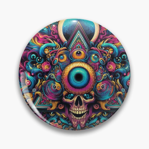 Item preview, Psychedelic eye designed and sold by DavidLStore.