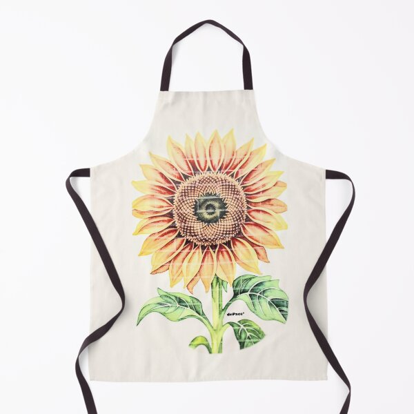 Item preview, Faded Sunflower on Floral White Background by dePace' designed and sold by mrpropcake.