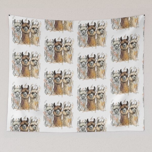 Item preview, Alpacas designed and sold by TraceyMackieArt.