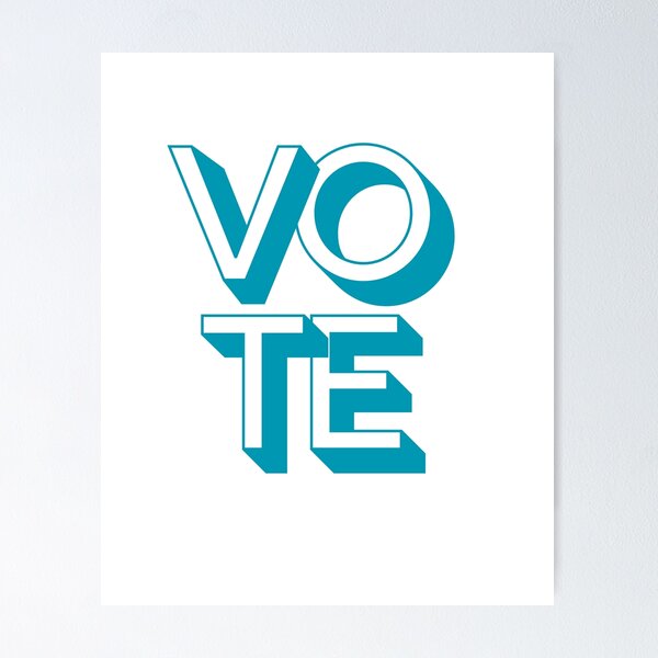 Vote Elections 2024 Presidential Senate Congress Local Poster