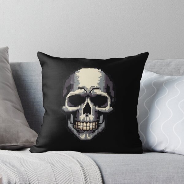 Item preview, Skull,  Retro Gaming, 8-Bit Pixel Art designed and sold by Burn-Ego.