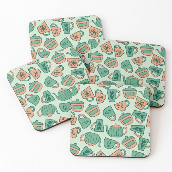 Item preview, Teacup seamless pattern designed and sold by DesignsbySimons.