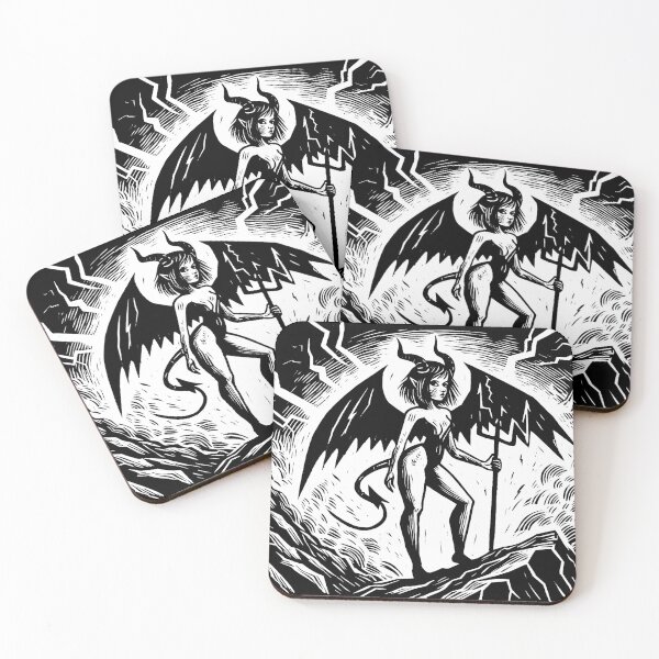 Item preview, Retro Devil Girl designed and sold by Texterns.