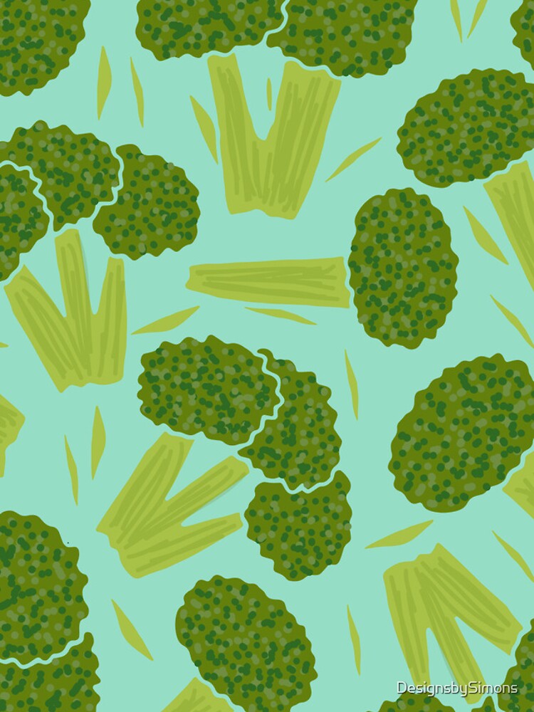 Thumbnail 4 of 4, iPhone Case, Broccoli seamless pattern designed and sold by DesignsbySimons.