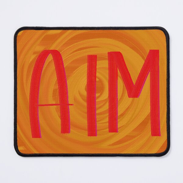 Item preview, AIM word art print designed and sold by nataliavandalia.