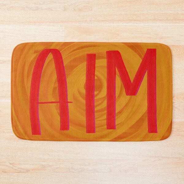 Item preview, AIM word art print designed and sold by nataliavandalia.