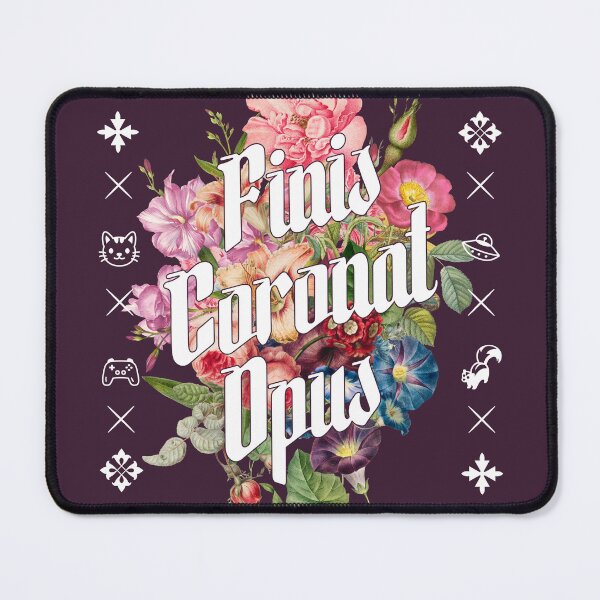 Item preview, Inspirational Latin Quote - Finis Coronat Opus - The End Crowns the Work designed and sold by Trish Dish.