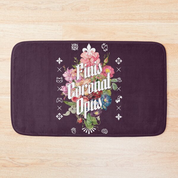 Item preview, Inspirational Latin Quote - Finis Coronat Opus - The End Crowns the Work designed and sold by Trish Dish.