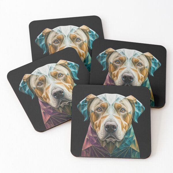 Item preview, Labrador Geometric Dog Wild Logo designed and sold by ArtByKubina.