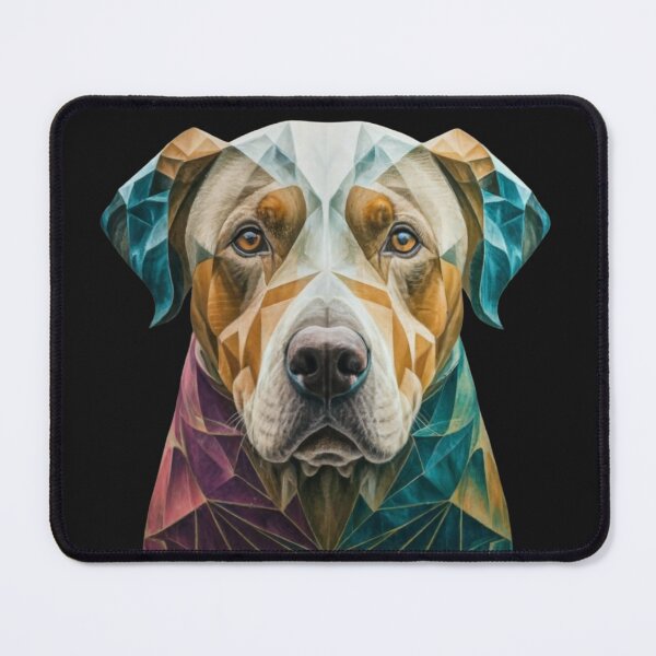 Item preview, Labrador Geometric Dog Wild Logo designed and sold by ArtByKubina.
