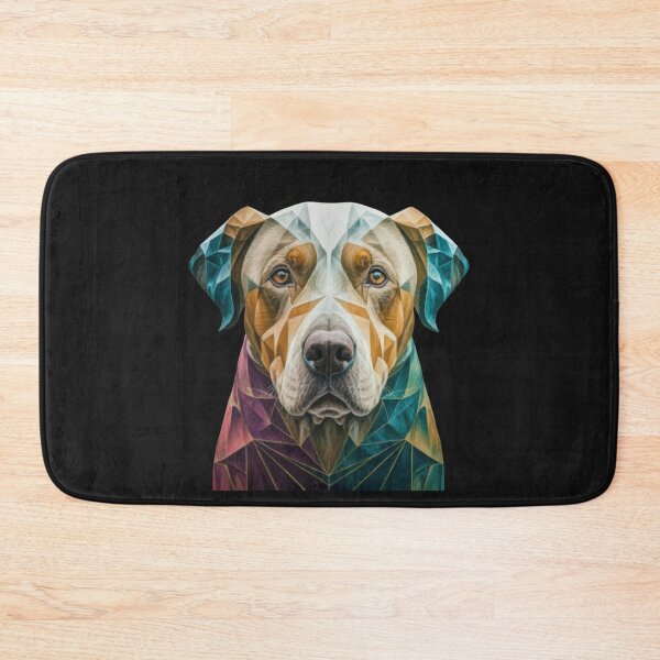 Item preview, Labrador Geometric Dog Wild Logo designed and sold by ArtByKubina.