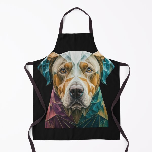 Item preview, Labrador Geometric Dog Wild Logo designed and sold by ArtByKubina.