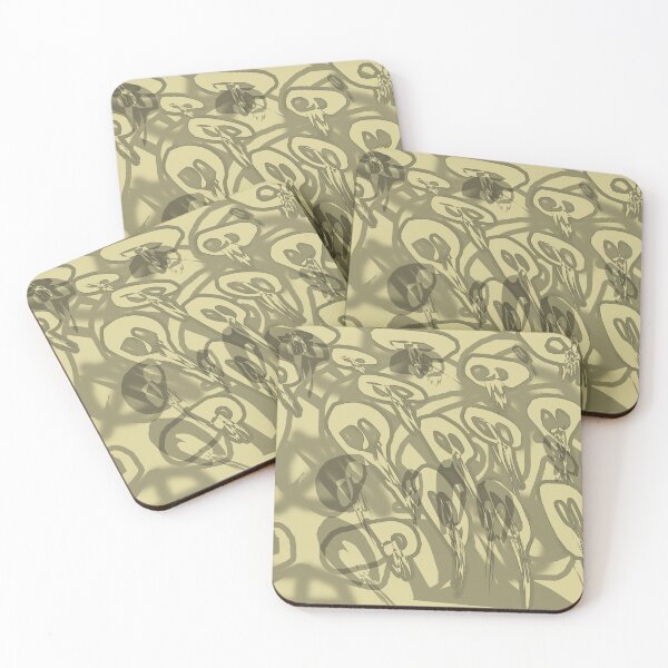 Item preview, Flying Skulls (Sepia) designed and sold by skullbal.